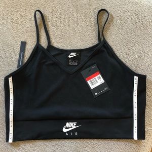 Black Nike Crop Top